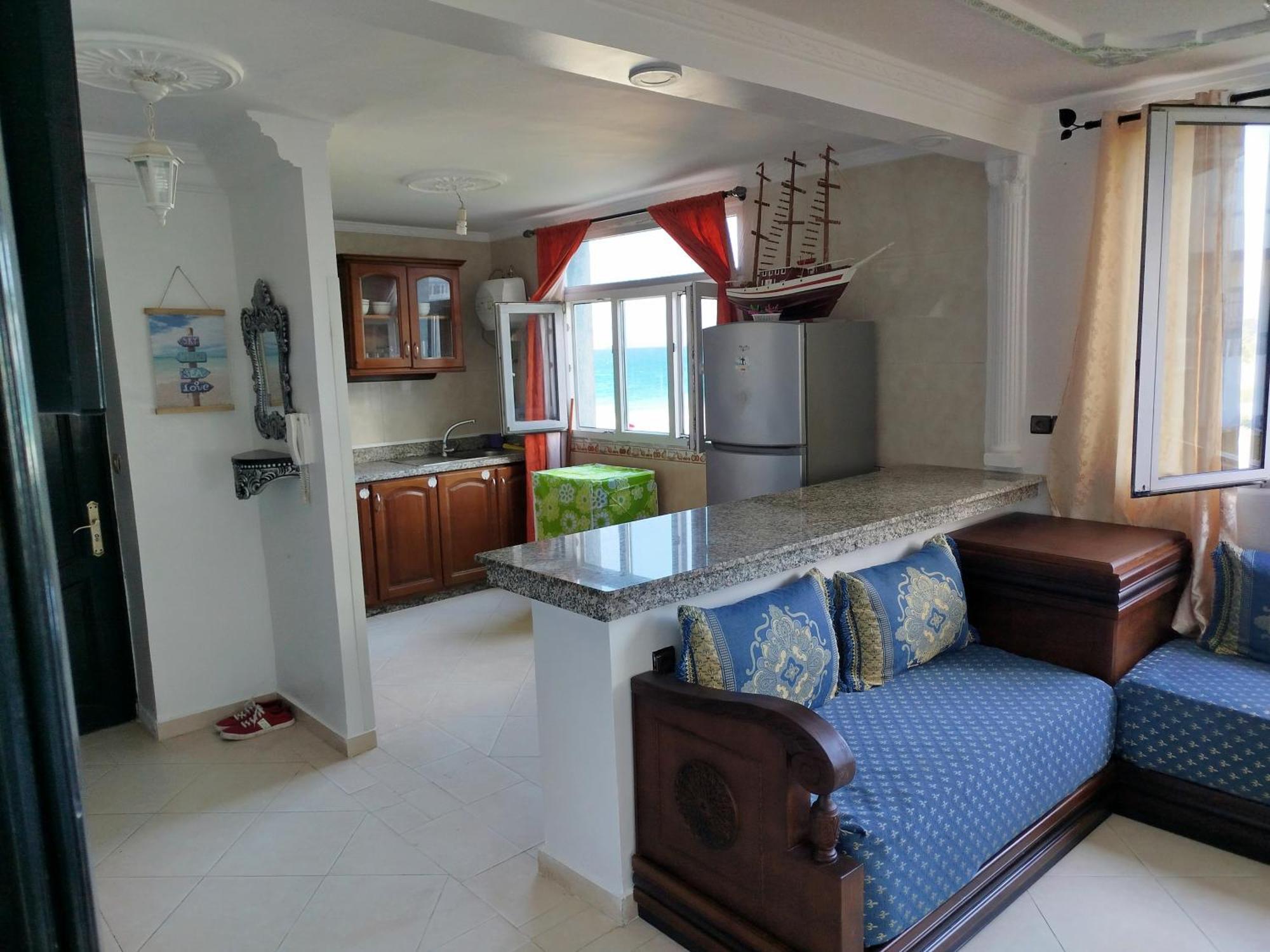Apartment Corniche Ksar Sgher Ksar Sghir Extérieur photo